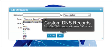 Custom DNS Records